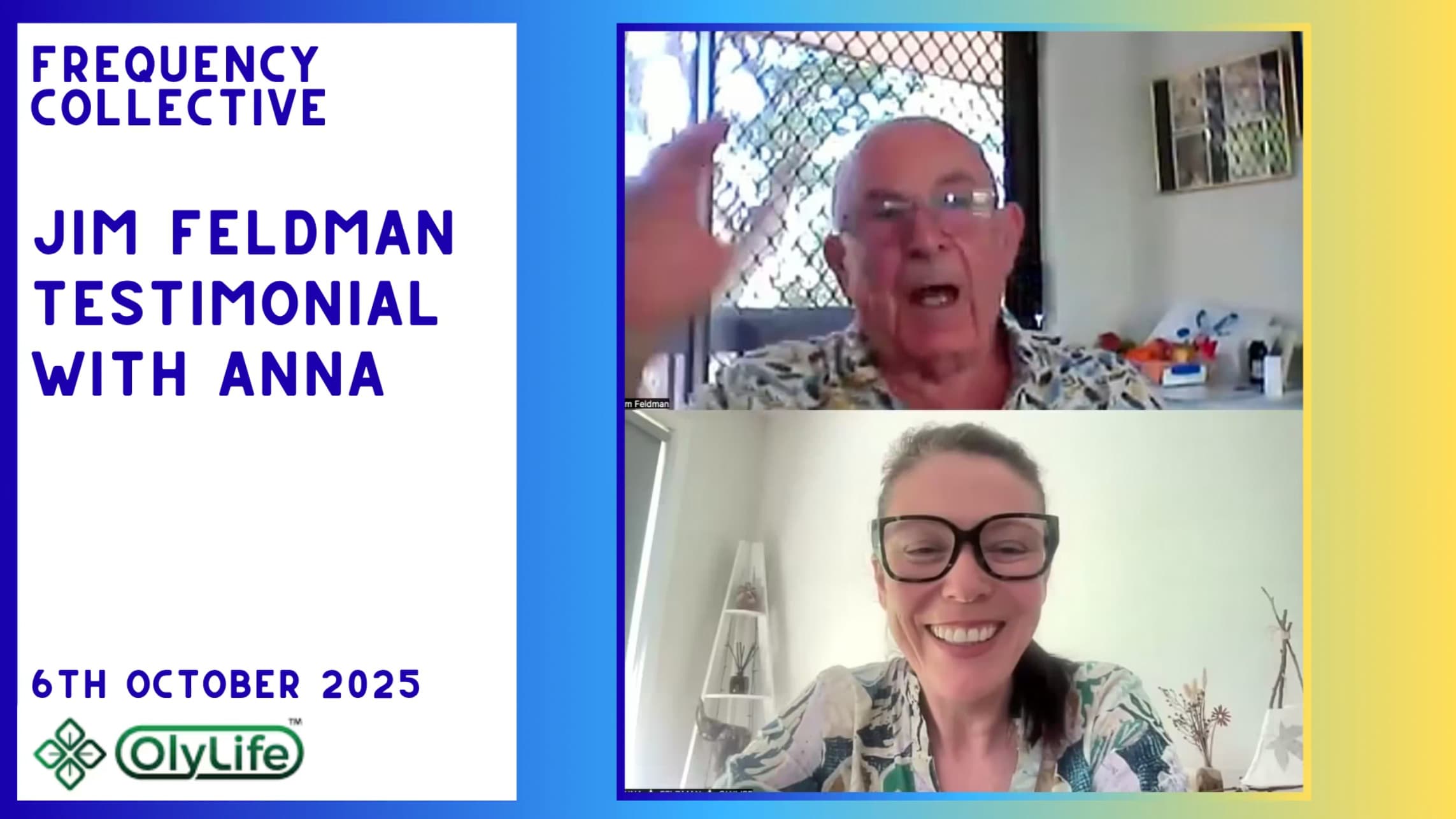 Jim Feldman testimonial